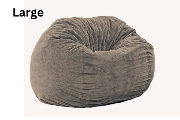 Rovello Large Foam Filled Bean Bag sac